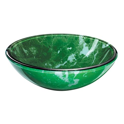 Euroclassique Round Marble Green- Blue Vessel Sink - WB-2049 Best Price