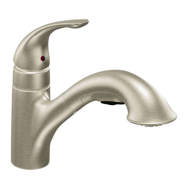 Moen Caprillo Single Control Kitchen Faucet - Stainless Steel -