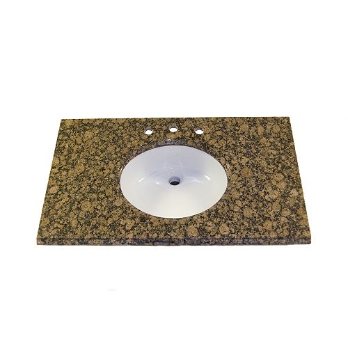 Vintage Stone 22x31 Baltic Brown Granite 8 center - 223125 Best Price