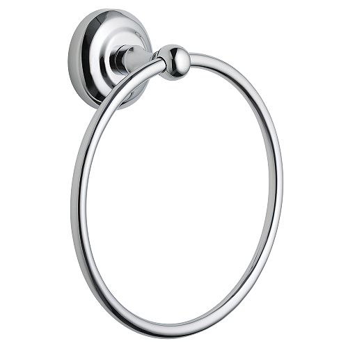 Creative Specialties Brighton Towel Ring - Chrome