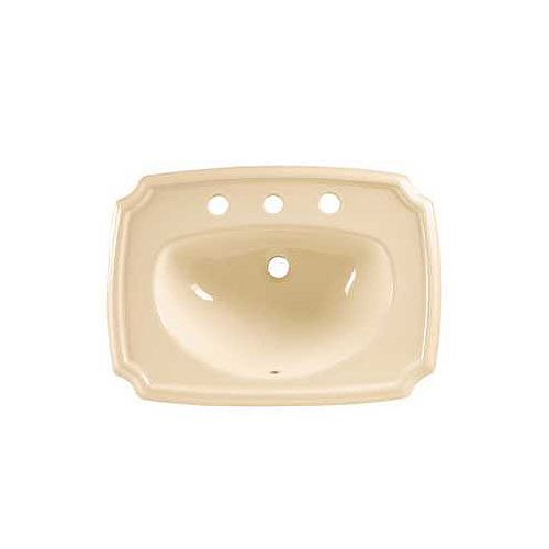 American Standard Antiquity Self Rimming Lavatory-Bone 8'' centers - 0558.017.021 Best Price