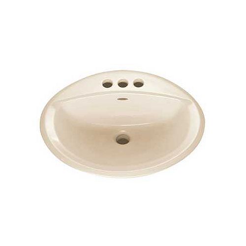American Standard Aqualyn Self Rimming Lavatory-Beige 4 - 3 hole - 0476.028.045 Best Price
