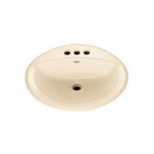American Standard Aqualyn Self Rimming Lavatory-Bone 4 - 3 hole - 0476.028.021 Best Price
