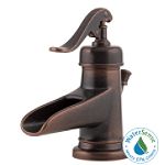 "Price Pfister Ashfield 4"" Centerset Lavatory Faucet - Rustic Bronze"
