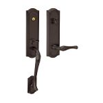 Baldwin Hardware Bethpage 1-Piece Active Handleset Venetian Bronze Best Price