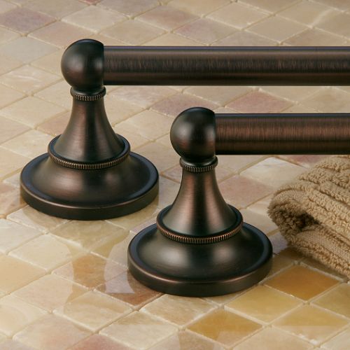 Gatco Tiara 24 Inch Towel Bar - Oil Rubbed Bronze