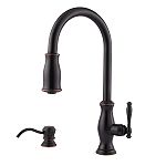 Price Pfister Hanover Pull-Down Kitchen Faucet - Tuscan Bronze Best Price