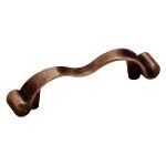 Amerock 3 inch Spiral Pull Weathered Copper