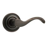 Baldwin Hardware Wave Lever  Left Dummy - Distressed Oil Rubbed Bronze Best Price