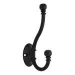 Brainerd Manufacturing Co. Hook, Ball End Coat & Hat - Flat Black