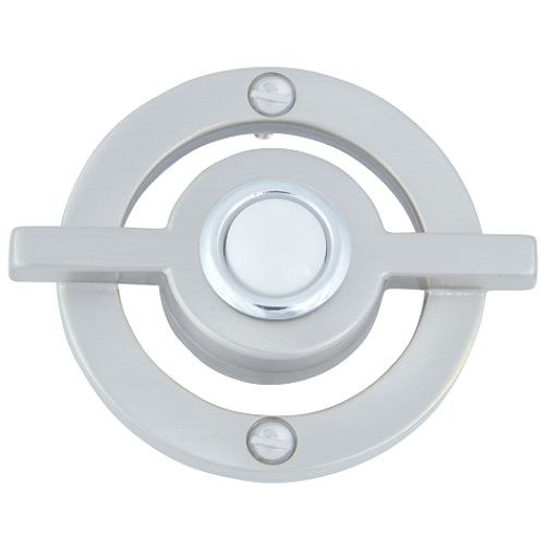 Atlas Homewares Avalon Lighted Doorbell Button - Brushed Nickel - DB643-BRN Best Price