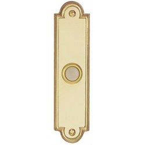 Heath Zenith Recessed Mount Push Button - Brass - 850-A Best Price