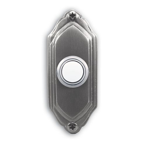Heath Zenith Recessed Mount Push Button - Satin Nickel - 933-A Best Price