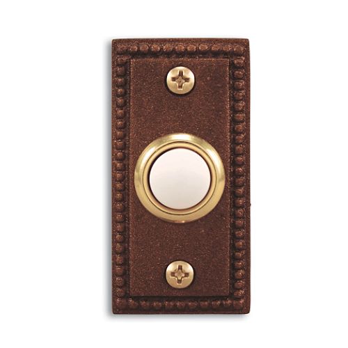 Heath Zenith Recessed Mount Push Button - Copper Wrinkle - 928-B Best Price