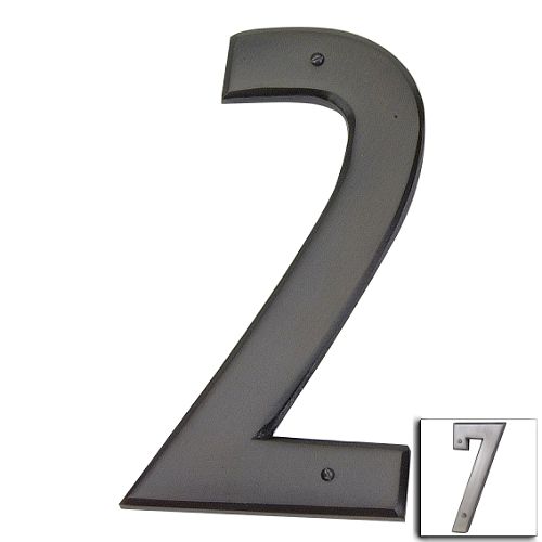 Atlas Homewares 5-1/4 in. Mission House Number 2 - Pewter - RCN2-P Best Price