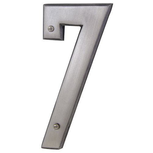 Atlas Homewares 5-1/2 in. Mission House Number 7 - Pewter - RCN7-P Best Price