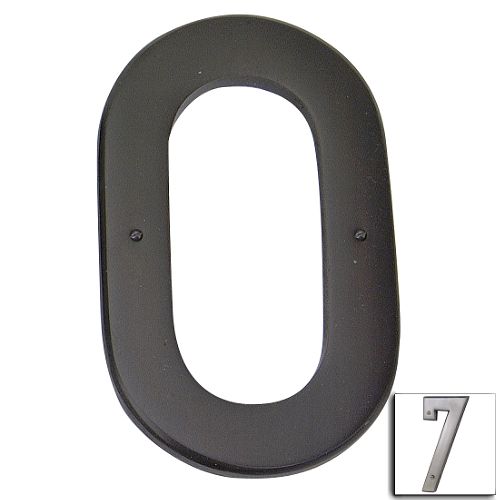 Atlas Homewares 5-1/2 in. Mission House Number 0 - Pewter - RCN0-P Best Price