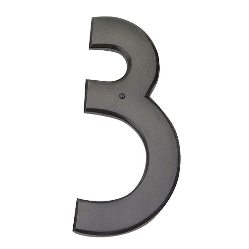 Atlas Homewares 5-1/2 in. Mission House Number 3 - Oil Rubbed Bronze - RCN3-O Best Price