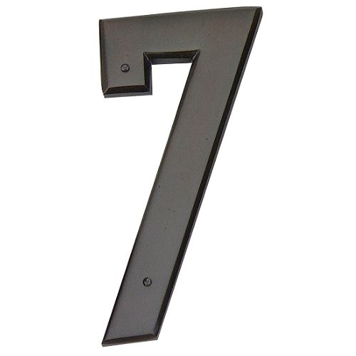 Atlas Homewares 5-1/2 in. Mission House Number 7 - Oil Rubbed Bronze - RCN7-O Best Price