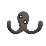 Brainerd Manufacturing Co. Hook, Double Prong Robe - Brushed Oil Rubbed Bronze