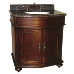 Westport Bay 30 in. Distressed Cherry Vanity