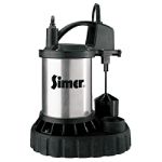 Simer 3/4 hp Stainless Steel Sump Pump