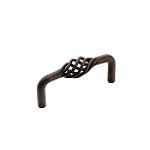 Amerock Village Classics Birdcage Cabinet Pull 3 Ctr Antique Rust