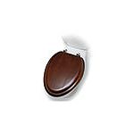 Foremost International Premium Elongated Wood Toilet Seat - Cherry by Foremost International
