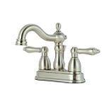 Ultra Hardware Products Capri 2 Handle Lavatory Faucet - Satin Nickel Finish
