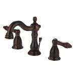 Ultra Hardware Products Lucia 2 Handle Lavatory Faucet - Bronze finish

