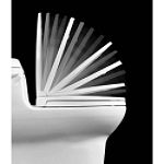 Centoco Bone Luxury Safety Close Toilet Seat

