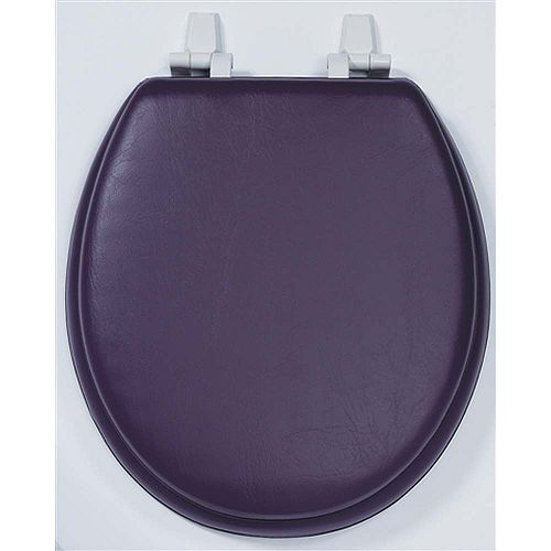Centoco Burgundy Soft Vinyl Toilet Seat 