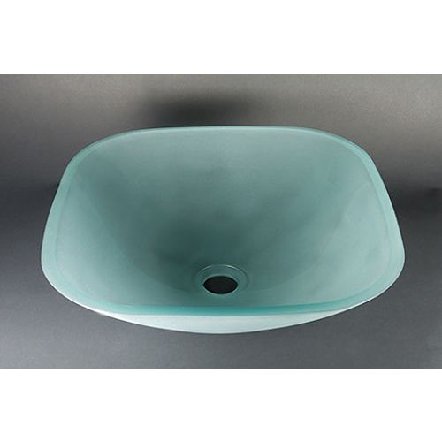 Bionic Products Square Frosted Vessel Bowl - E615 Best Price