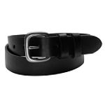 Relic Jean Belt with Square Silver Buckle and Double Keeper