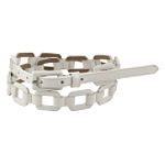 Apostrophe Leather Chain Belt
