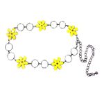 Aimee Lynn Epoxy Flower Chain Belt