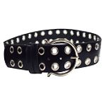 Aimee Lynn Metallic Multi Grommet Belt