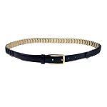 Aimee Lynn Crinkle Patent Strap Belt