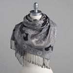 Studio 36 Allover Paisley Wrap