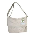 US Polo Assn. Brushed Twill Messenger With Satin Appliqu