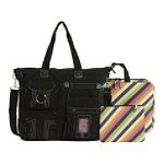 Apostrophe Crinkle Nylon Tote