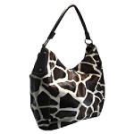 Stonz Animal Print Hobo Bag