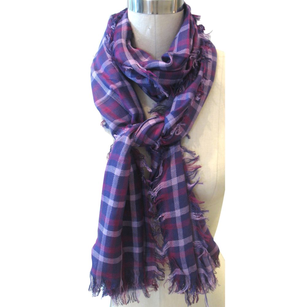 Studio 36 Mens Plaid Wrap