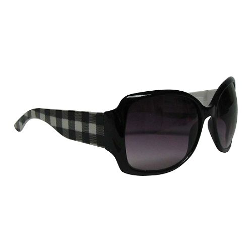 Xclusive Buffalo Plaid Plastic Sunglass