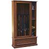 8 Gun/Curio Cabinet Combination