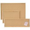 Cork Board, 2' x 1-1/2', Oak Frame