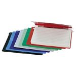 ACCO Presstex Recycled Data Binder with Hooks 11 in. x 8-1/2 in. Dark Blue