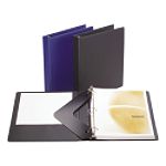 ACCO Standard D-Ring Binder, 4 in. Capacity, 11 in. x 8-1/2 in. Black