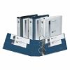Heavy-Duty Reference EZD View Binder, 3 in. Cap. 8-1/2 in. x 11 in. White