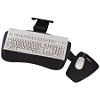 Keyboard Manager, Adjustable, 21"x12-1/4", Charcoal Gray